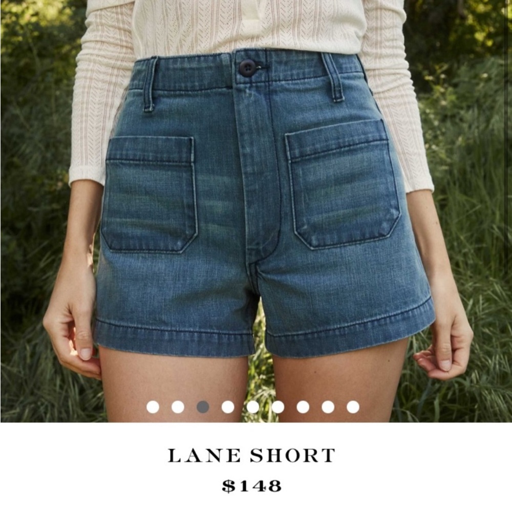 Doen Lane Denim Blue Women's Shorts size 26 - Picture 4 of 6